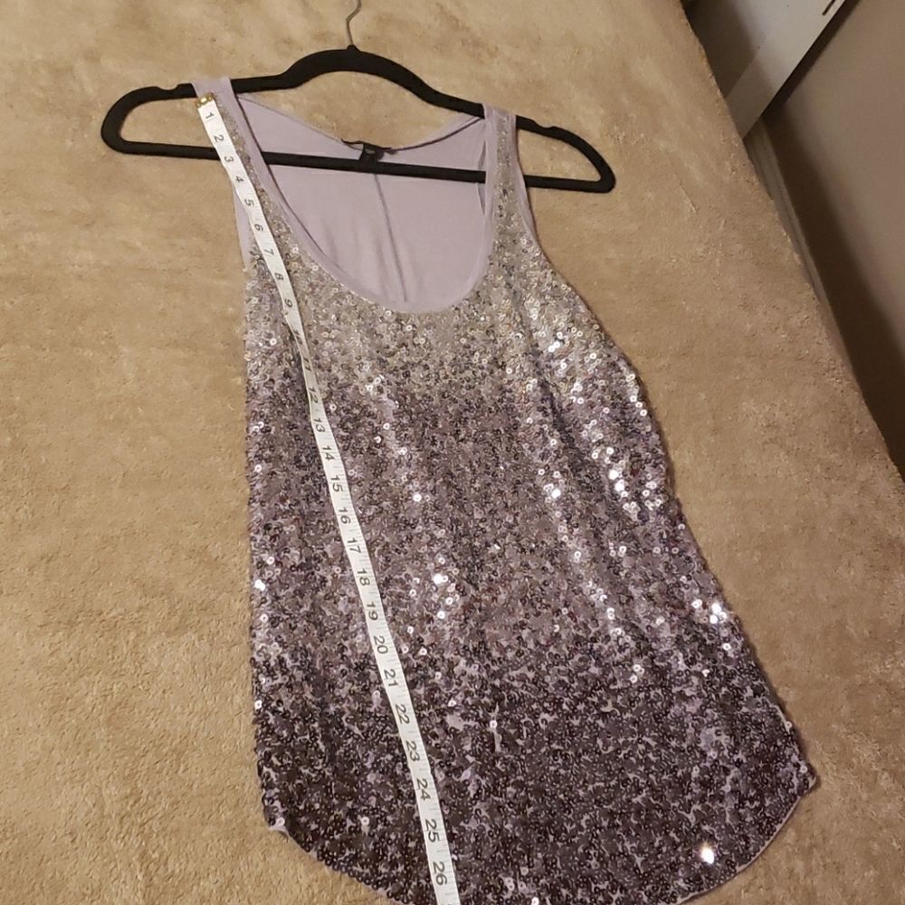 EXPRESS Sequin Tank - Picture 3 of 4